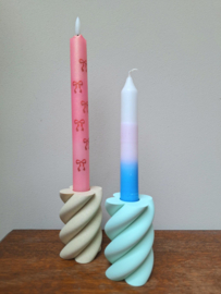 Kandelaar swirl 9 cm