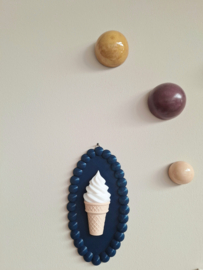 Schilderij met ijsje wanddecoratie