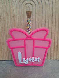Cadeau met reageerbuisje