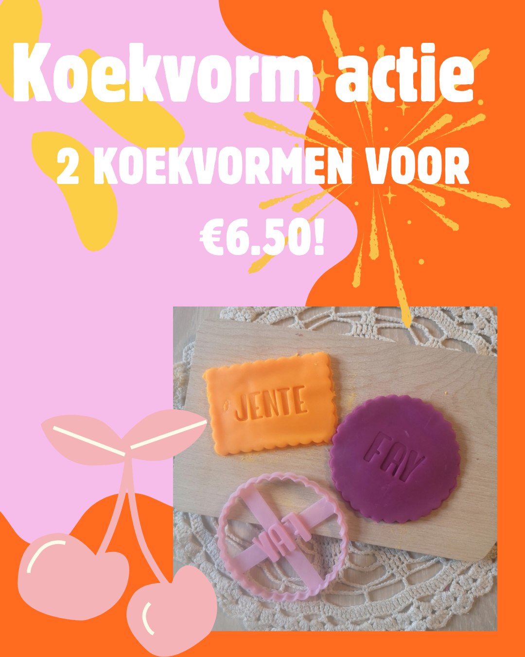 KOEKVORM ACTIE 2 voor 6,50