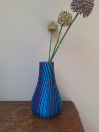 Model Nova 20 cm 3 kleuren D.Blauw- Paars - Groen/Geel