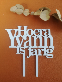 Hoera {naam} is jarig