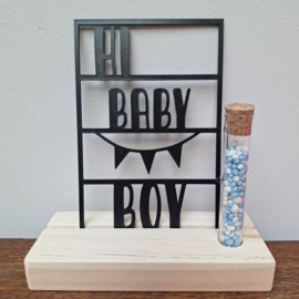 Familie met poppetjes rechthoek - prijs vanaf