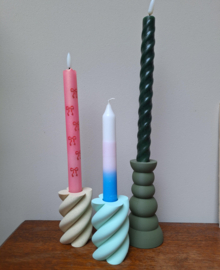 Kandelaar swirl 9 cm