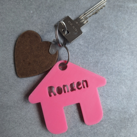 Huis sleutelhanger