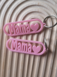 sleutelhanger mama+hartje
