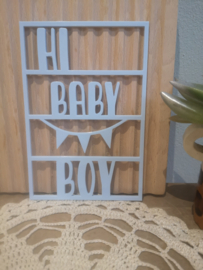 kaart - Hi babyboy
