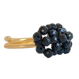 Ibu Jewels RING BLACK BUNCH