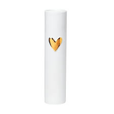 Räder love vase heart gold