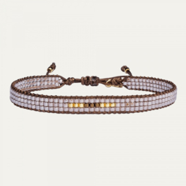 Breede kralen armband