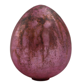 Ekko Pink glass egg PTMD