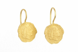 Ten Cent Earring Gold Plated or Silver