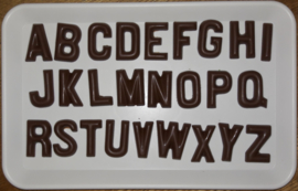 alfabet chocolade letters