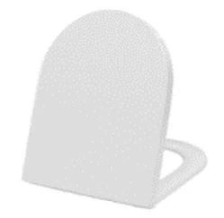 Easylux Mezzo zitting verkort softclose / quick release - wit