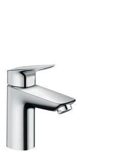 Hansgrohe Logis 100 eengreepswastafelmengkraan - chroom - met click-clack lediging - chroom - safety function