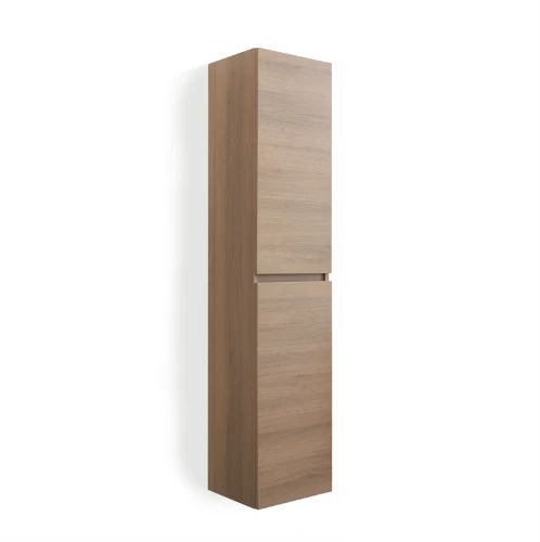 Easylux Kivu kolomkast met 2 deuren 350 x 330 x 1690 mm - smoked oak - omkeerbaar