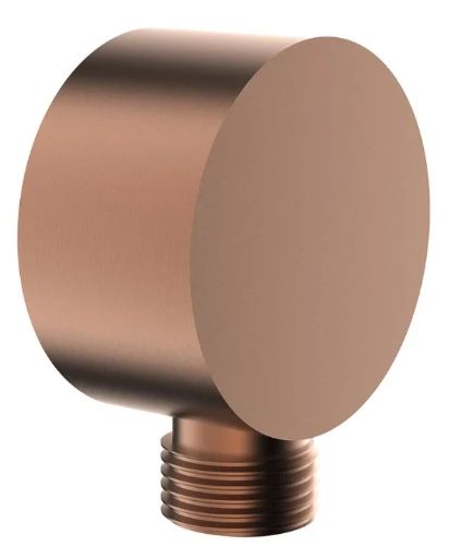 Easylux Vivo muuraansluitbocht 1/2 - Brushed copper PVD