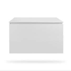 Easylux Kivu wastafelonderkast met 1 lade greeploos 700 x 475 x 520 mm - wit