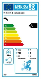 Warmtepompboiler 188L De Dietrich Elensio 200H