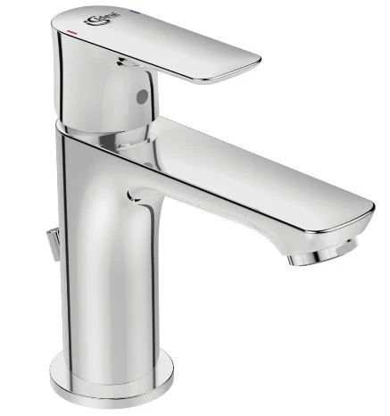 Ideal Standard Connect Air wastafelmengkraan met automatische lediging - chroom - BlueStart - 5 l/min