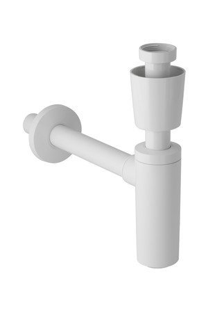 Geberit PP bekersifon 5/4 x 40 mm - wit - ABS