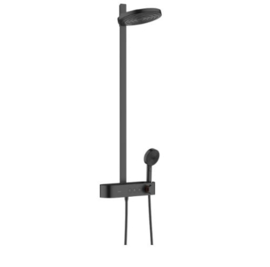 Hansgrohe Pulsify ShowerPipe 260 2jet douchethermostaatset - zwart mat