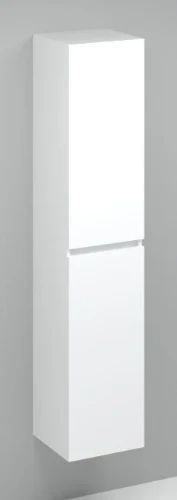 Easylux Kivu kolomkast met 2 deuren 350 x 330 x 1690 mm - wit - omkeerbaar