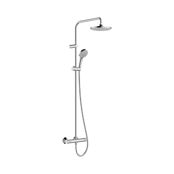 Hansgrohe Vernis Blend Showerpipe 200 1jet douchethermostaatset - chroom