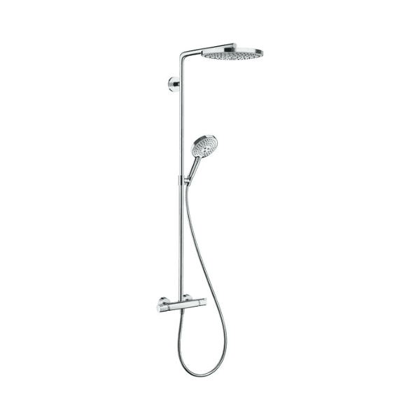 Hansgrohe Raindance Select S 240 douchesysteem - chroom - thermostaat - hoofddouche 2jet - handdouche 3jet