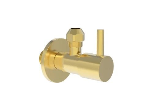 Easylux Vivo hoekstopkraan - Brushed Gold PVD