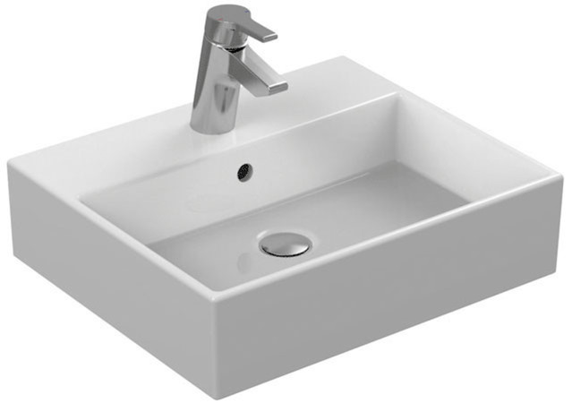 Ideal Standard Strada wastafel 500 x 420 x 145 mm - wit - met kraangat - met overloop