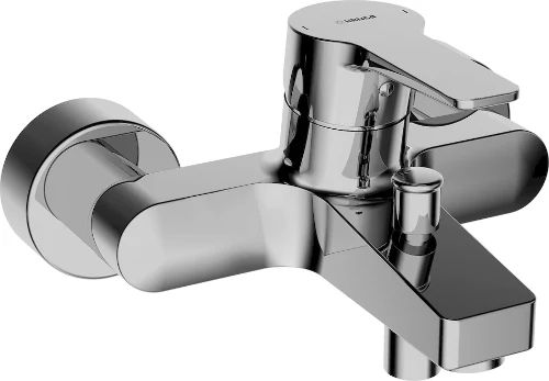 Easylux Twen badmengkraan - chroom