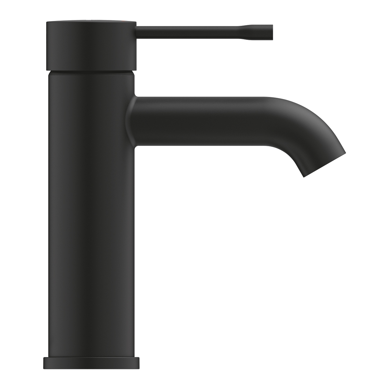 Grohe Essence S wastafelmengkraan - Phantom Black - gladde body