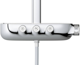 Grohe Rainshower SmartControl douchezuil met thermostaat - chroom