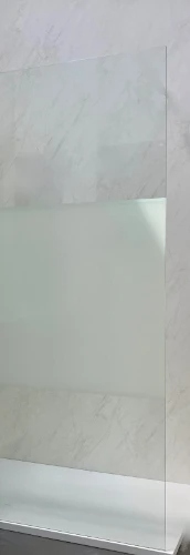 Easylux Open Wall glaswand voor inloopdouche 870 x 2000 x 8 mm - intimi zone anti kalk - zonder profiel en stabilisatiestang