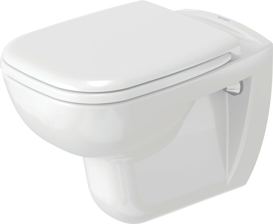 Duravit D-Code hangtoilet - wit - B355xD545 mm