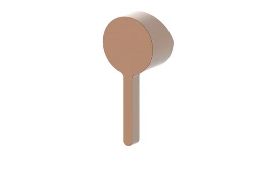 Easylux Vivo WSS hendel 78mm - Brushed copper PVD