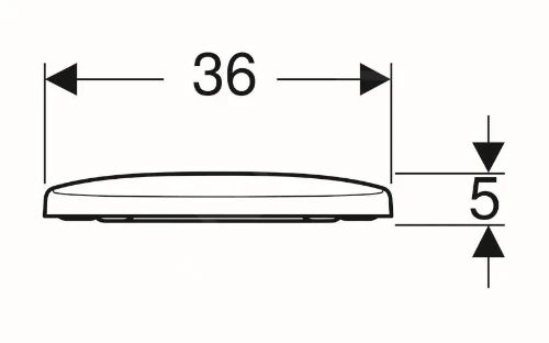 Easylux Bow toiletzitting softclose quick release