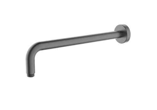 Easylux Vivo douchearm voor hoofddouche 1/2 x 370 mm (wandmodel) - Gun Metal PVD