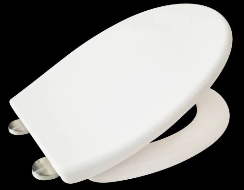 Easylux Uni Soft toiletzitting - wit - Scharnier inox - Softclose - Quick-Release
