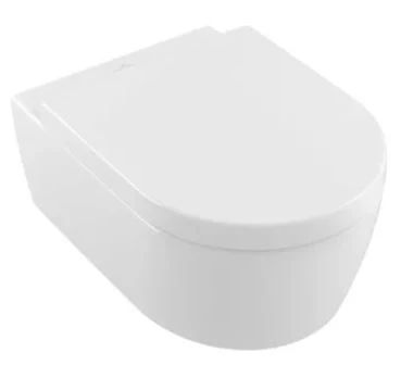 Easylux Verde hangtoilet PACK DirectFlush 370 x 530 mm (hangtoilet + zitting met softclose) - wit - zonder spoelrand