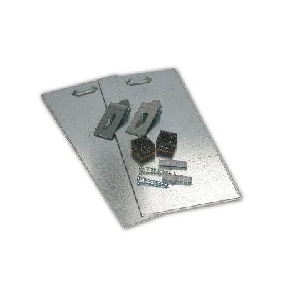 DBJ onzichtbare zelfklevende spiegelbevestiging - voor spiegels tot 0,8m² (max 6kg)