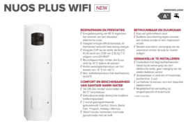 Warmtepompboiler 200L Ariston Nuos Plus 200 wifi