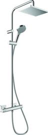 Hansgrohe Vernis Shape Showerpipe E met douchethermostaat - chroom
