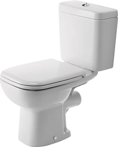 Staand Toilet Duravit D-Code (Pot + spoelbak + zitting) Uitgang H