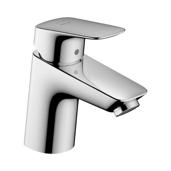 Hansgrohe Logis eengreepswastafelmengkraan - chroom - met automatische lediging - chroom - comfortzone 70 - safety function