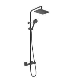 Hansgrohe Vernis Shape Showerpipe E met douchethermostaat - matt black