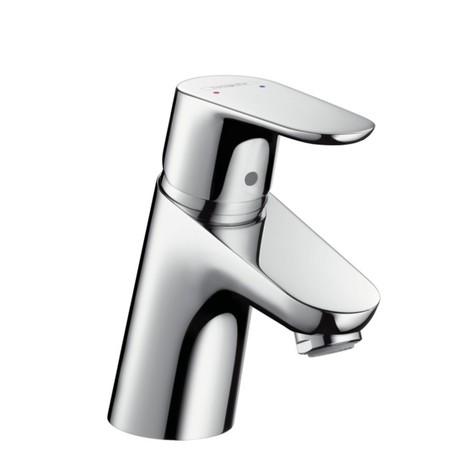Hansgrohe Focus 70 eengreepswastafelmengkraan - chroom - met automatische lediging
