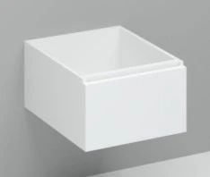 Easylux Thiny wastafelonderkast met 1 deur rechts 400 x 220 x 520 mm - wit