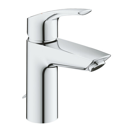 Grohe Eurosmart 2021 S wastafelmengraan met verzonken ketting - chroom